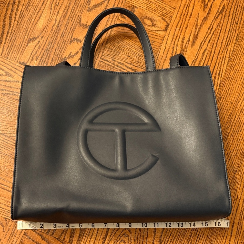 Telfar Navy Medium Shopper